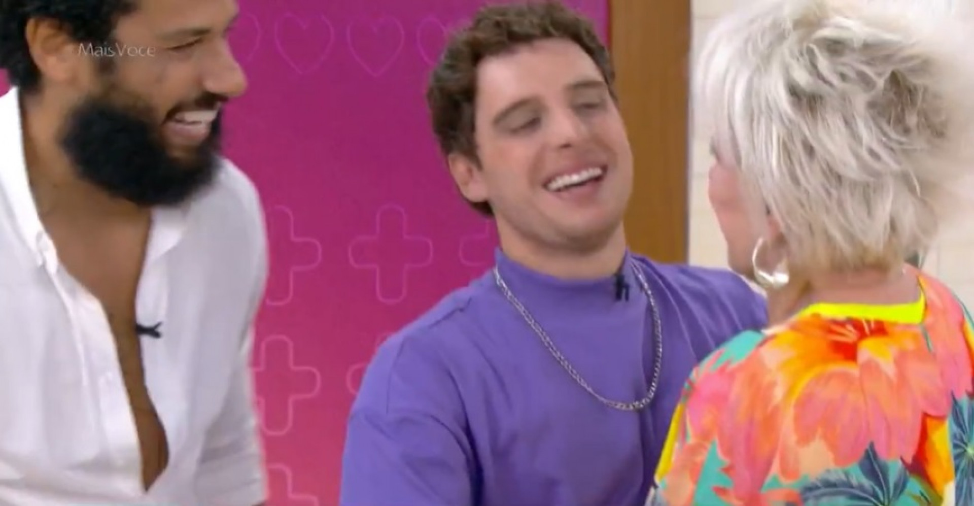 Amaury Lorenzo e Diego Martins participam do 'Mais Você' - Reproduçaõ de vídeo / TV Globo