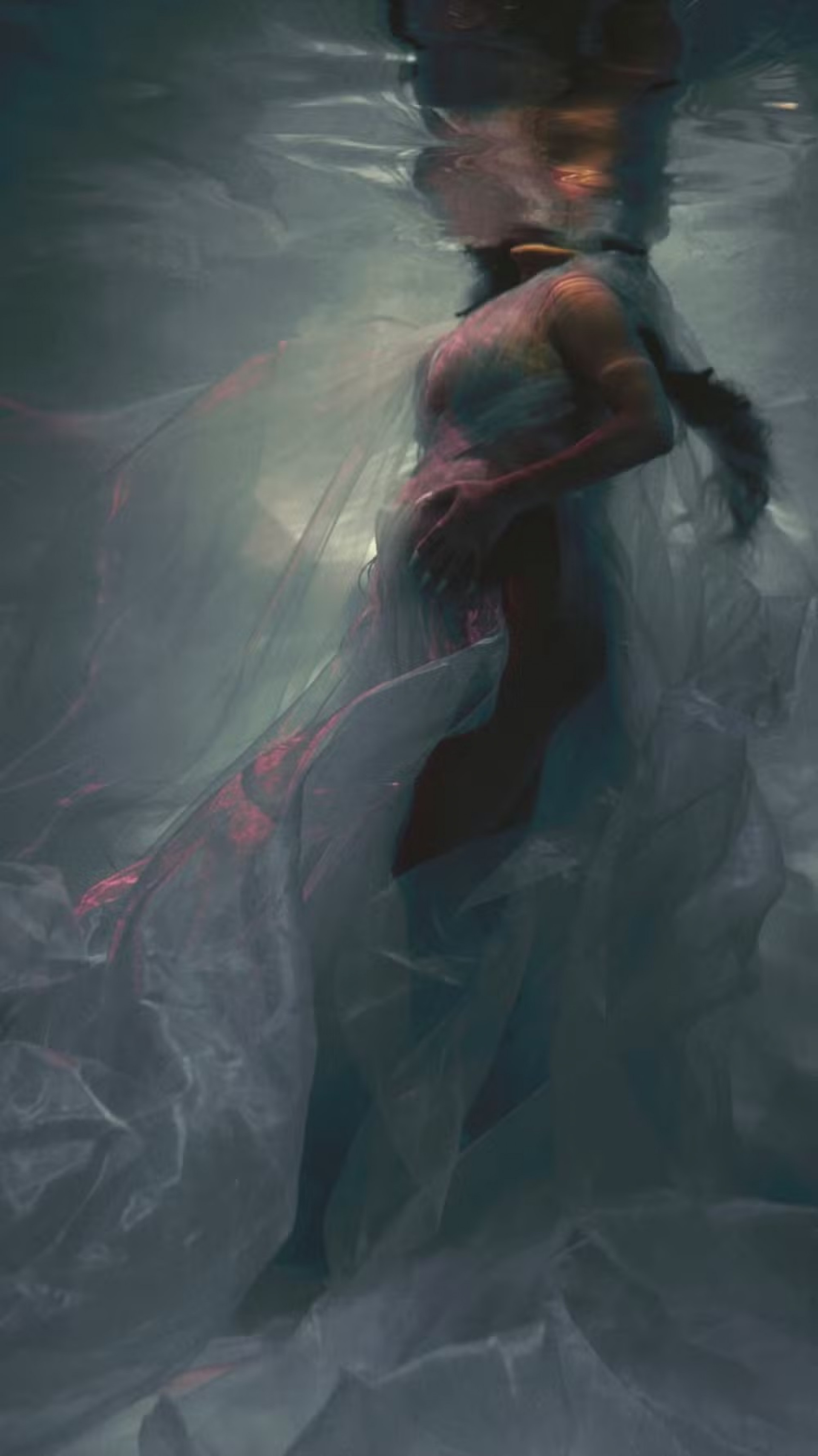 Halle Bailey, protagonista de 'A Pequena Sereia', durante ensaio de gestante - Reprodução / Instagram