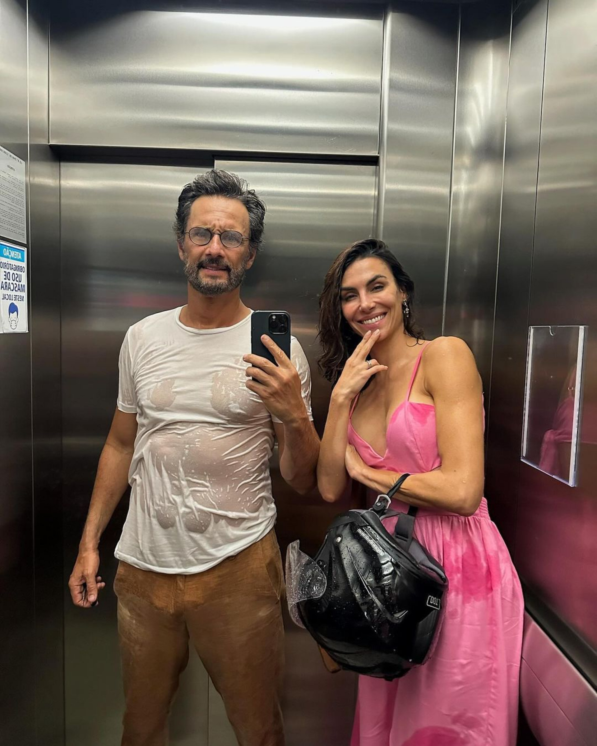 Rodrigo Santoro e Mel - Reprodução/Instagram