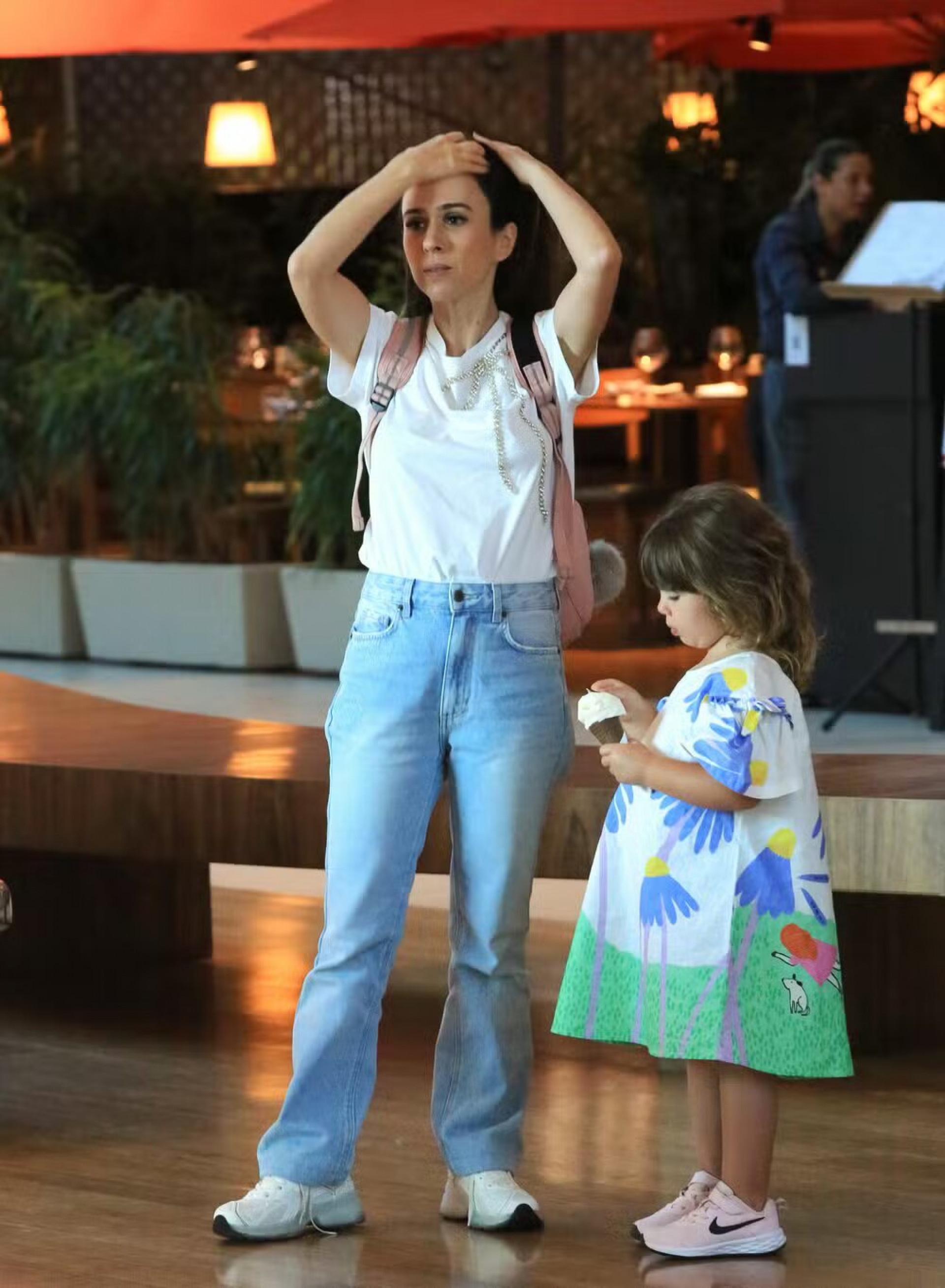 Tata Werneck com a filha - Edson Douglas/AgNews