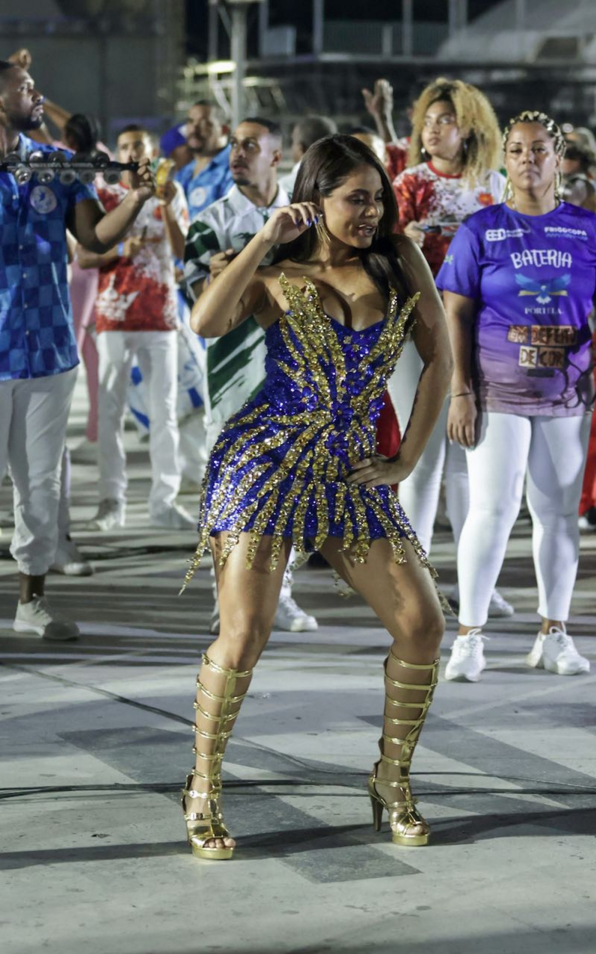 Lexa, rainha de bateria da Unidos da Tijuca