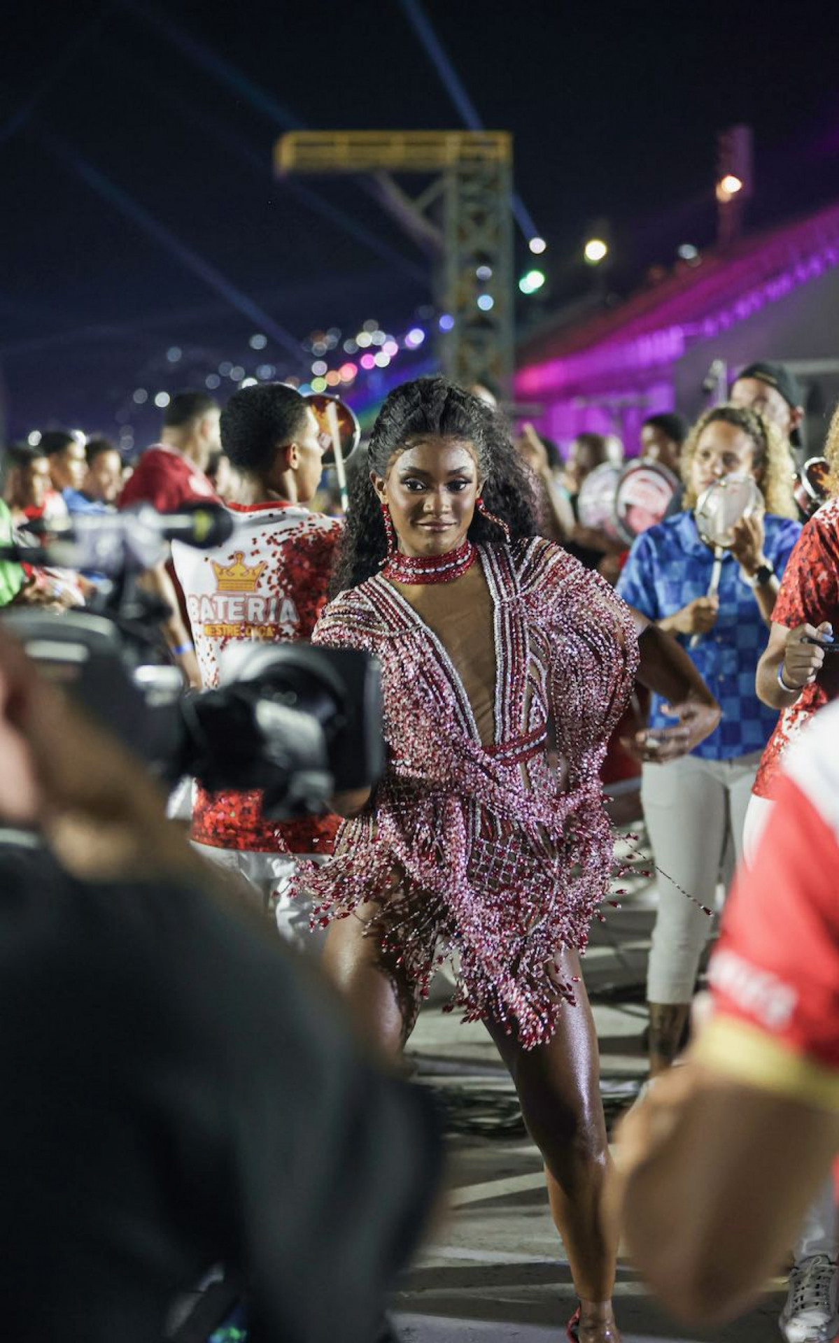 Erika Januza, rainha de bateria da Unidos do Viradouro