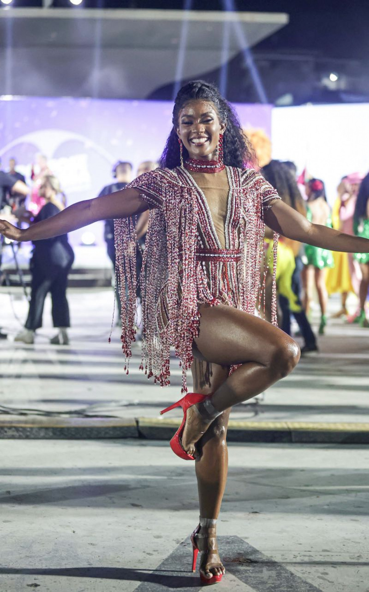 Erika Januza, rainha de bateria da Unidos do Viradouro