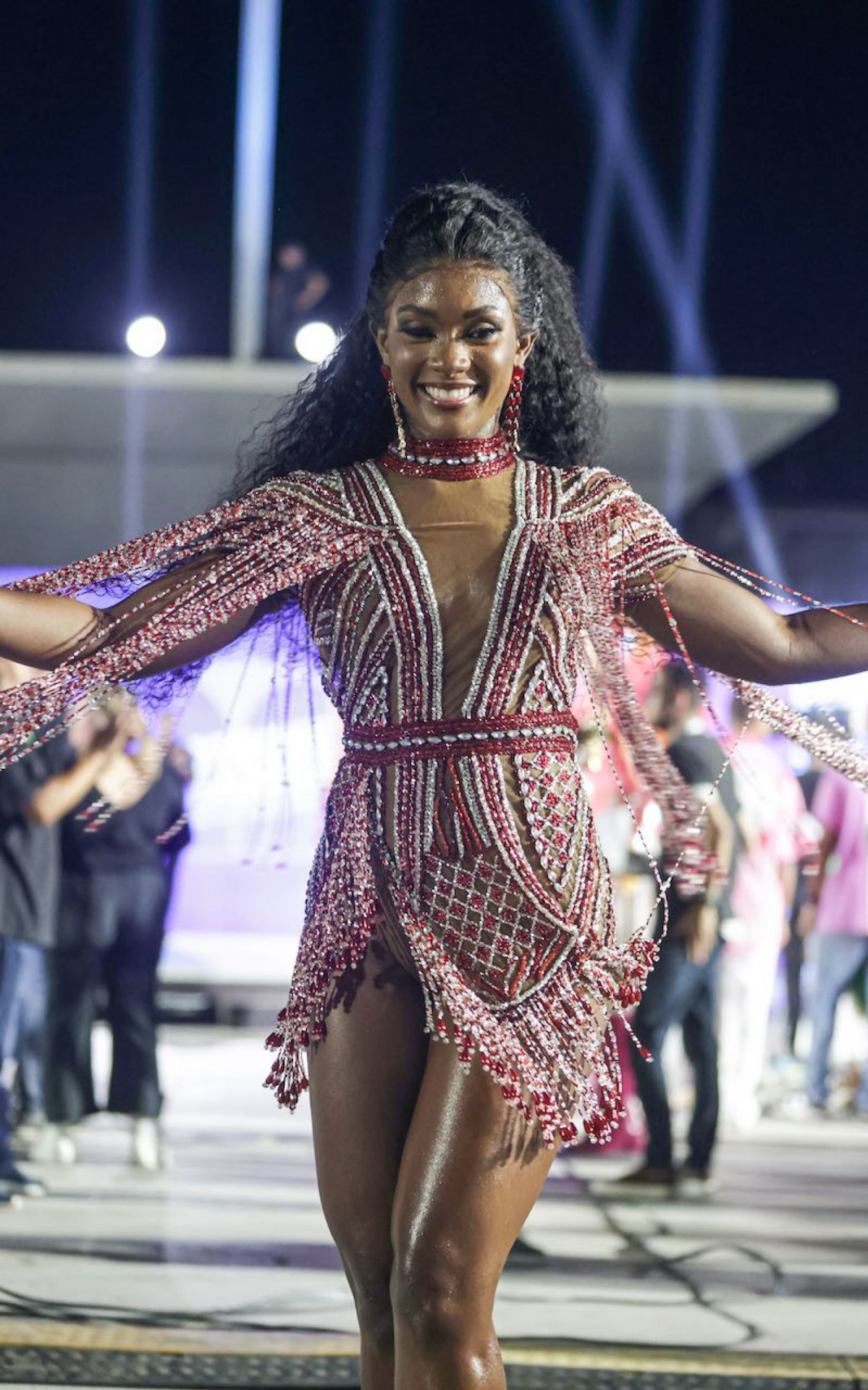 Erika Januza, rainha de bateria da Unidos do Viradouro - Anderson Borde / AgNews
