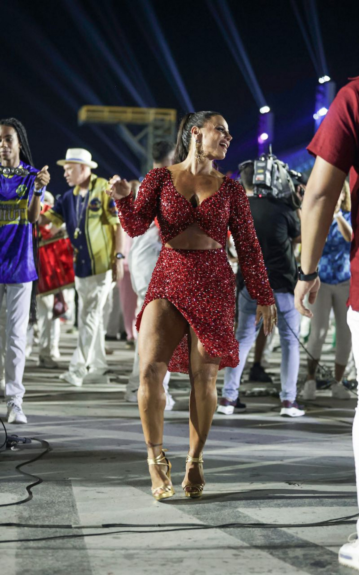 Viviane Araujo, rainha de bateria do Acadêmicos do Salgueiro