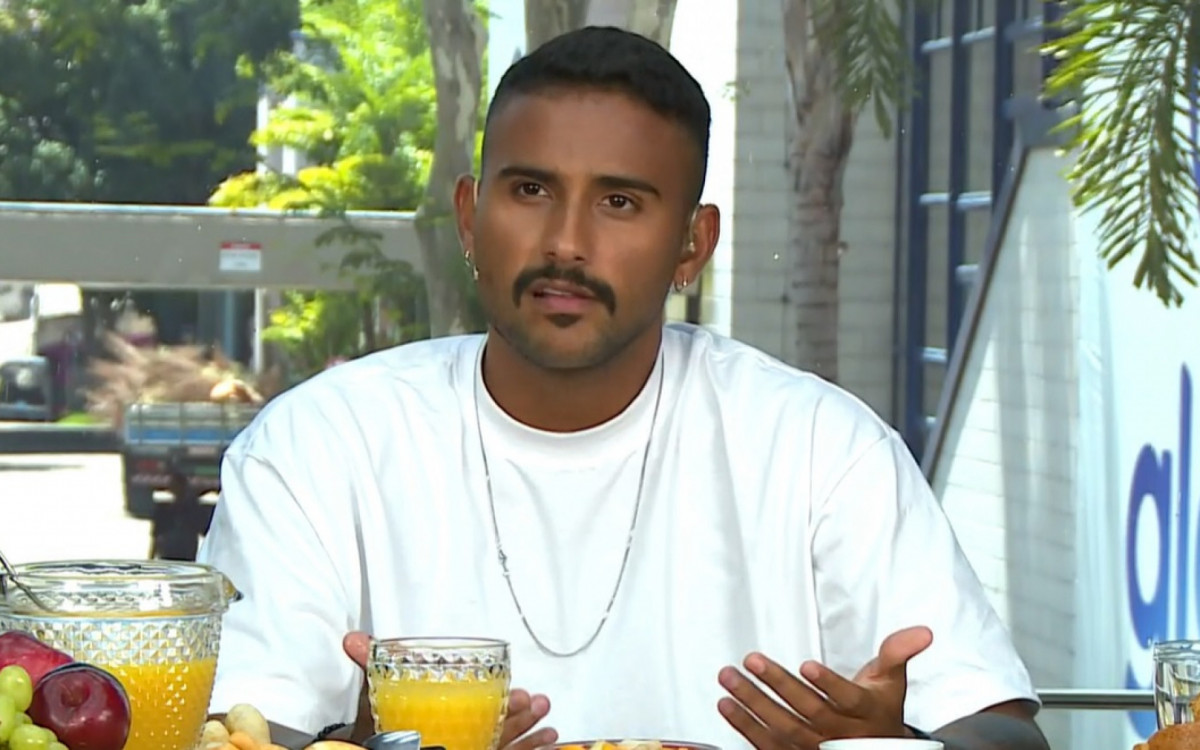 Lucas Pizane participa do 'Mais Você' - Reprodução de vídeo / TV Globo