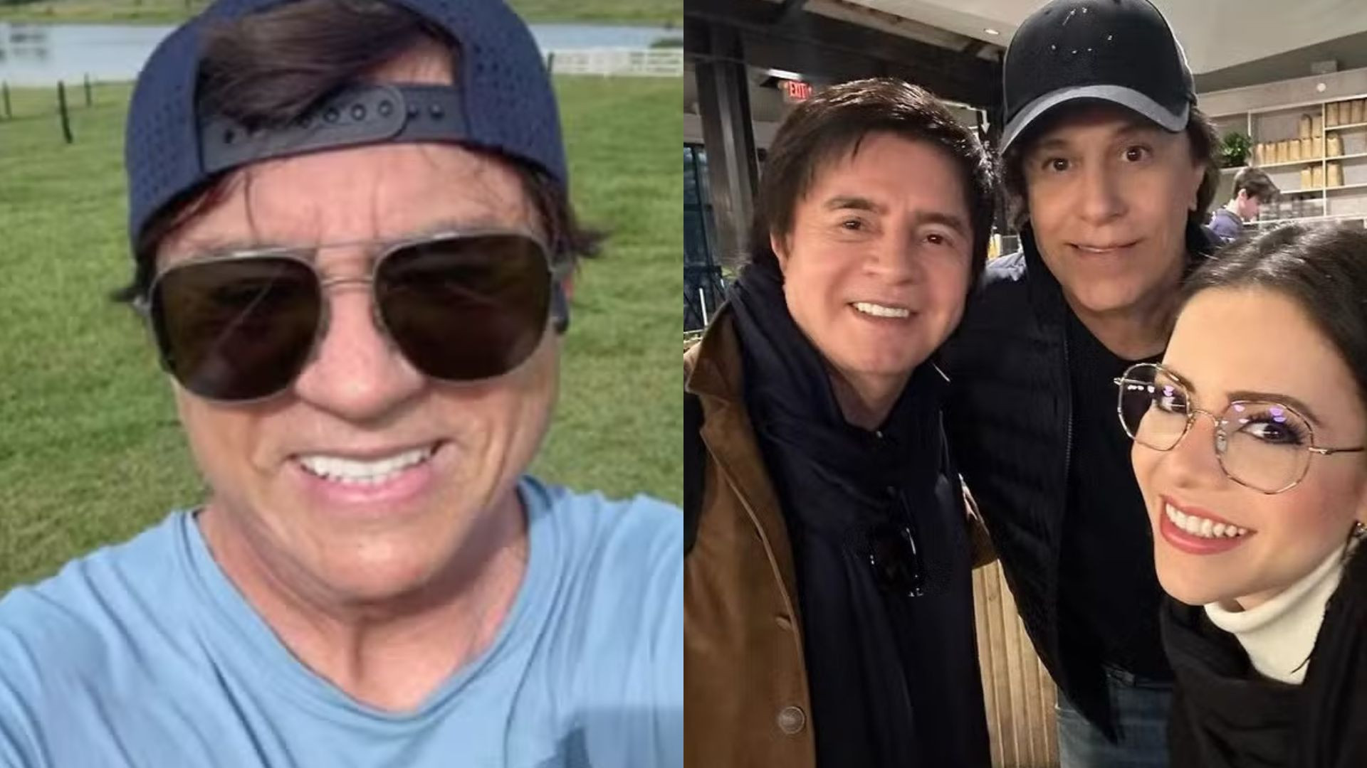 Chitãozinho se diverte ao ser comparado com Tom Cavalcante - Reprodução / Instagram