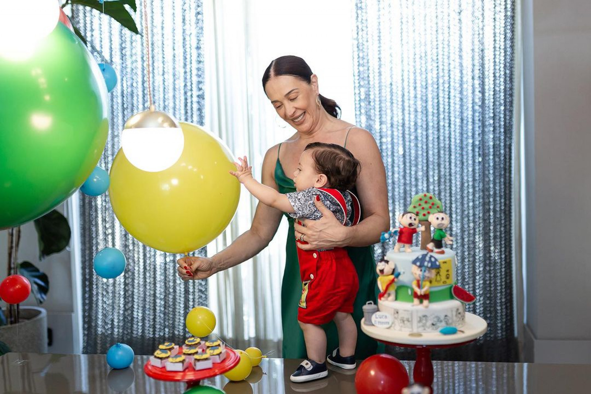 Claudia Raia e Luca - Reprodução/Instagram