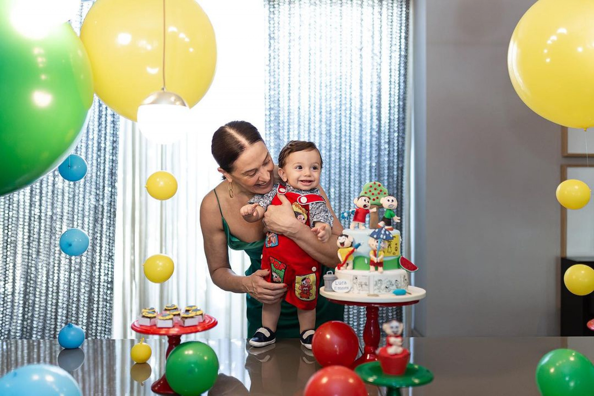 Claudia Raia e Luca - Reprodução/Instagram