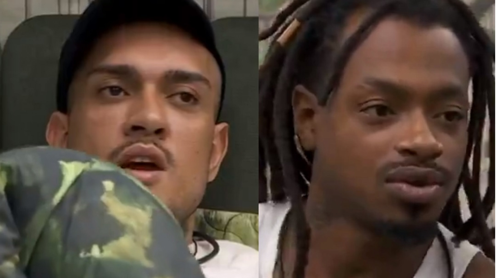 Lucas Luigi e MC Bin Laden criticam declaração de Nizam - Reprodução de vídeo / TV Globo