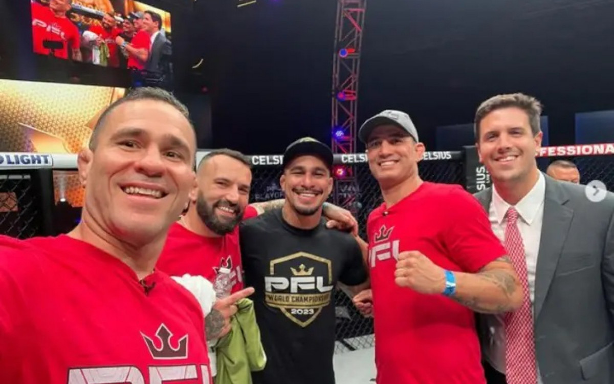 Diego Braga vinha se dedicando a treinar seu filho, Gabriel Braga, atleta da PFL MMA