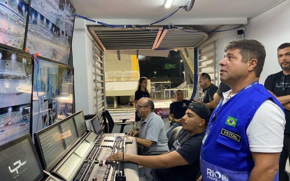 Sistema de iluminação do Sambódromo promete revolucionar os desfiles do Grupo Especial no Carnaval 2024
