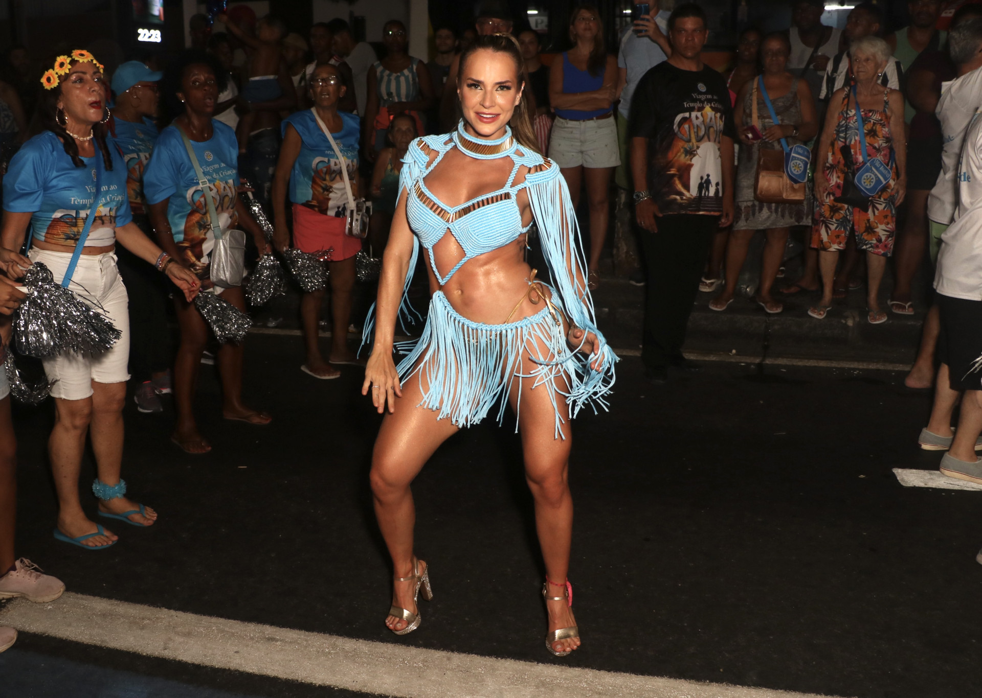 Gabi Martins é musa da Vila Isabel - Rogério Fidalgo/ AgNews