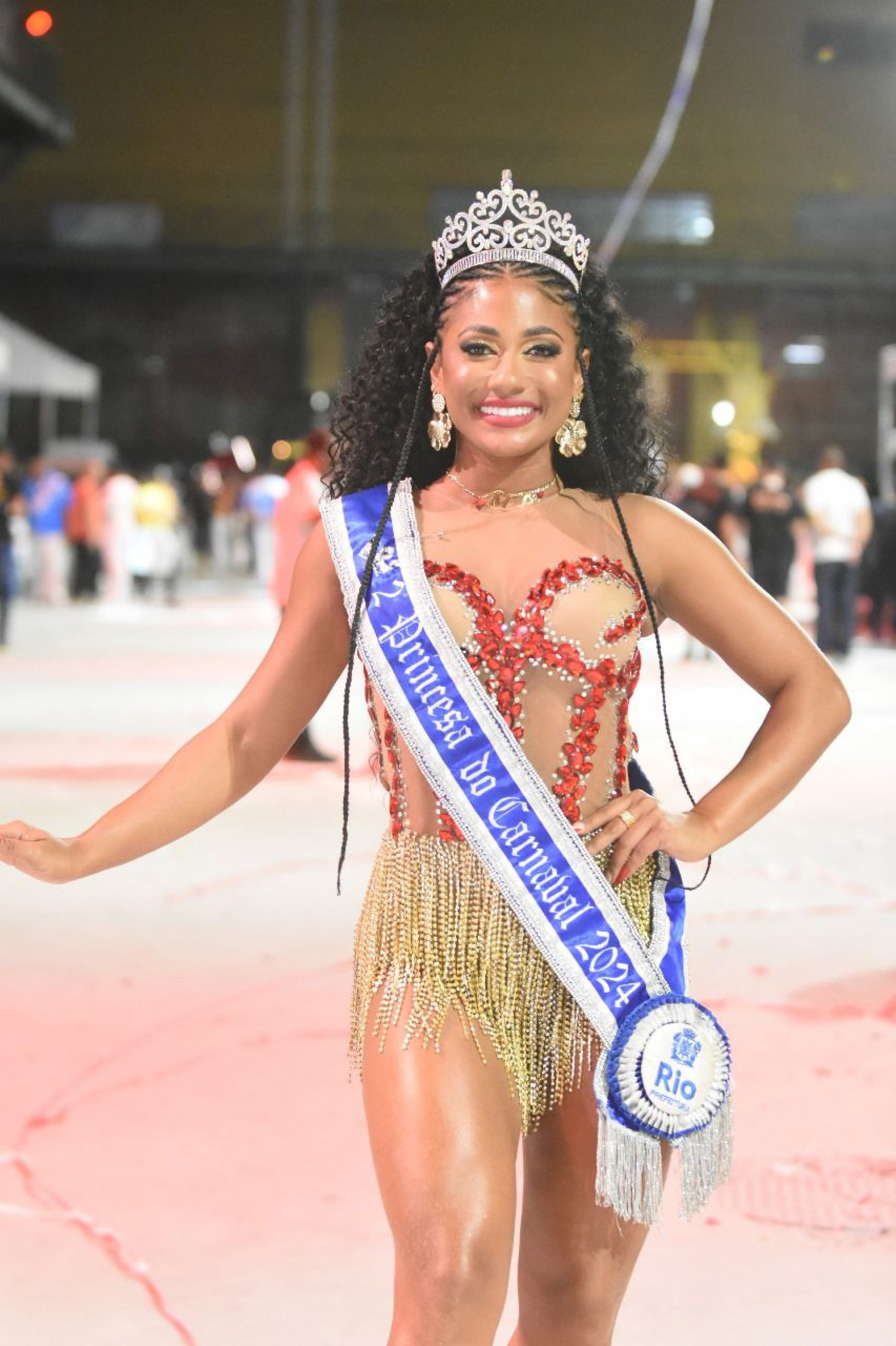 Carol Padilha, segunda-princesa do Carnaval carioca em 2024 - Divulgação