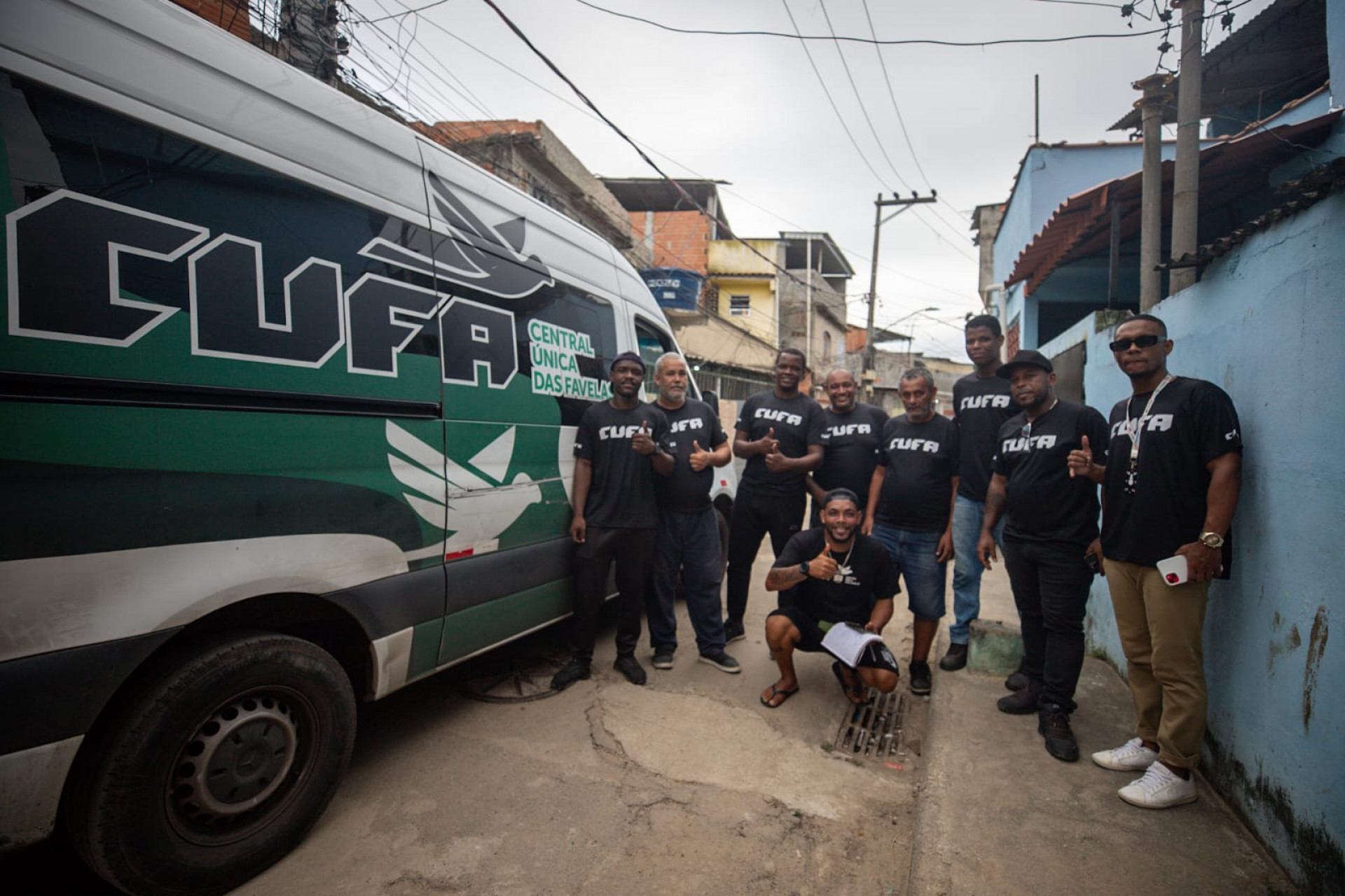 Moradores receberam kits de legumes na associação do Jorge Turco - Renan Areias / Agência O Dia