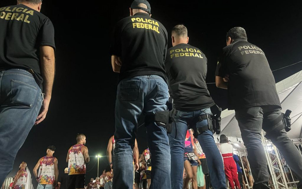 PF realizou fiscalização de segurança no evento 