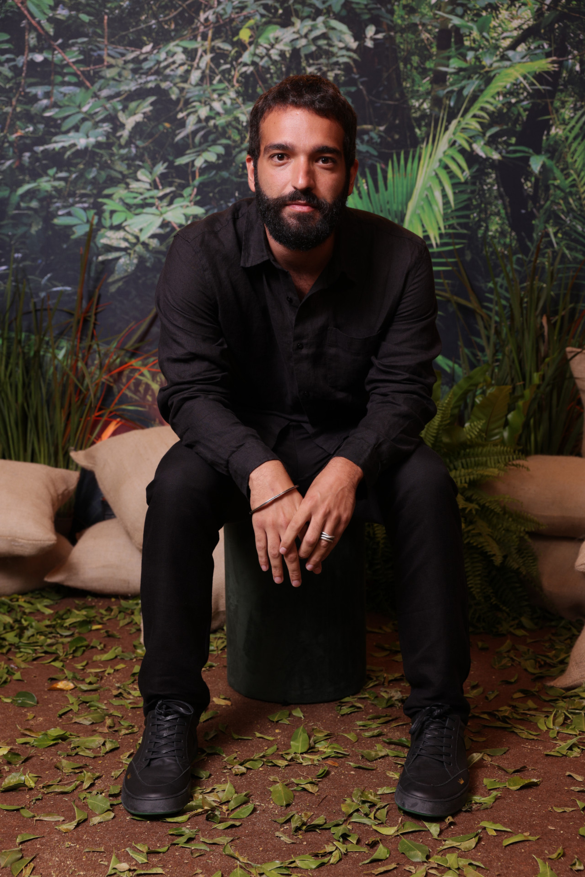 Humberto Carrão na festa de lançamento de 'Renascer' - Fabio Rocha / TV Globo