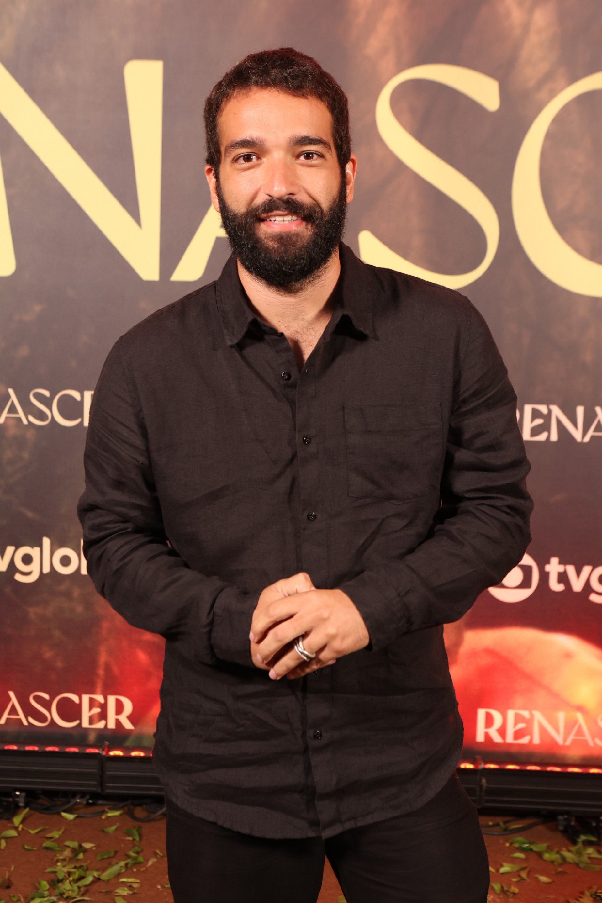 Humberto Carrão na festa de lançamento de 'Renascer' - Globo/Lucas Teixeira