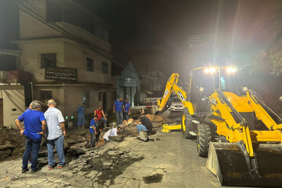 Saae-BM realiza manutenção emergencial após rompimento de tubulação na Bocaininha