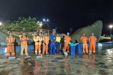 Equipe da Terrapleno Terraplenagem e Construção Ltda. Garante Limpeza Exemplar para Receber o Ano Novo em Rio das Ostras