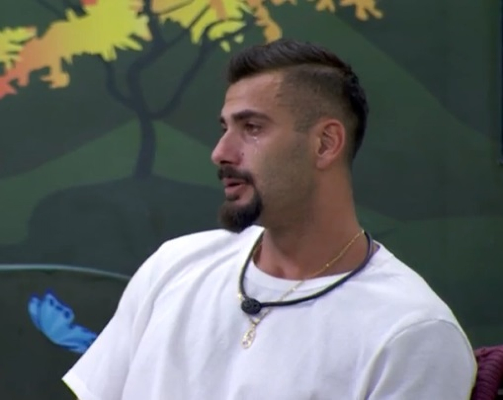 Nizam e Alane conversam após formação do paredão - Reprodução de vídeo / TV Globo