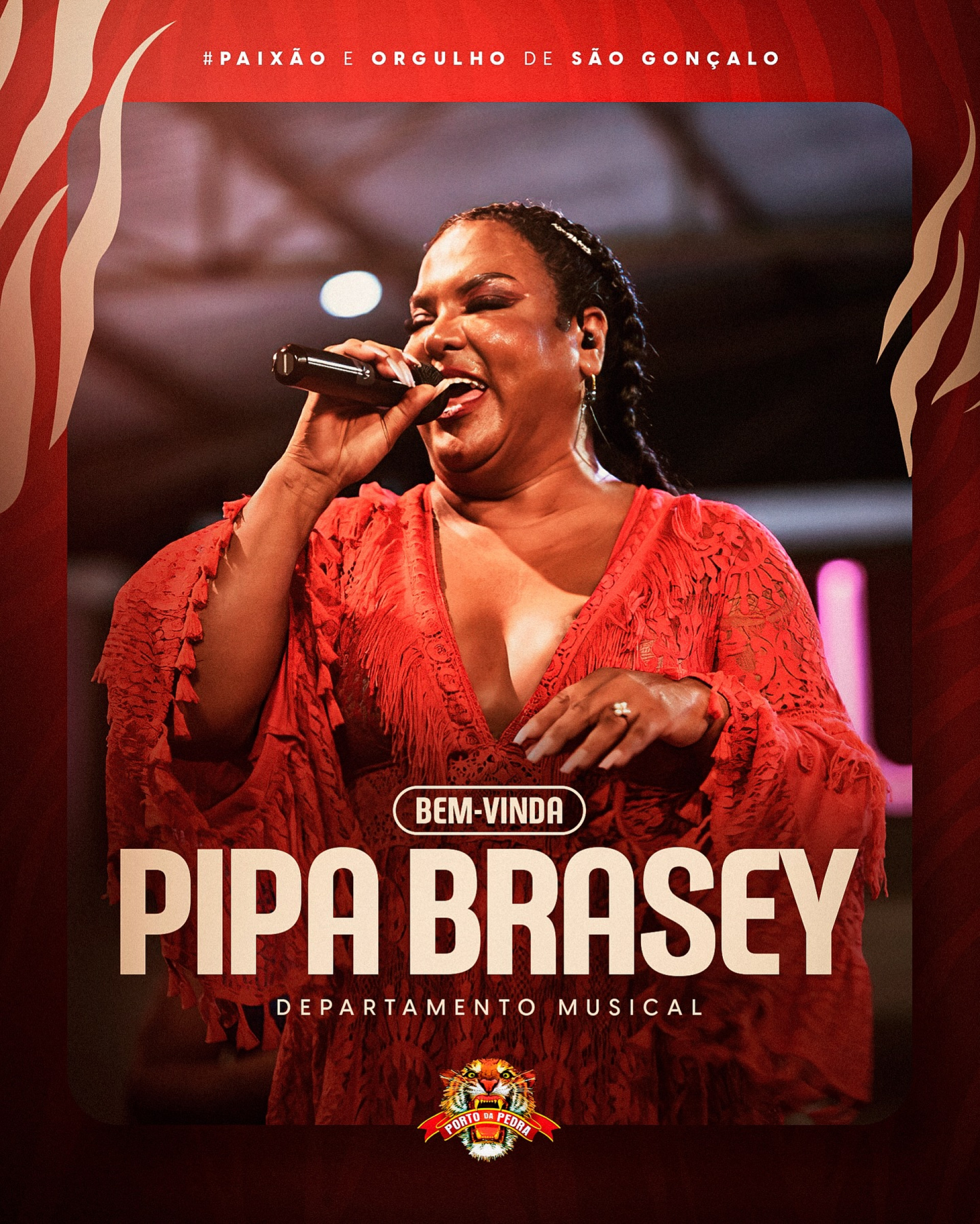 Pipa Brasey foi anunciada pela Porto da Pedra