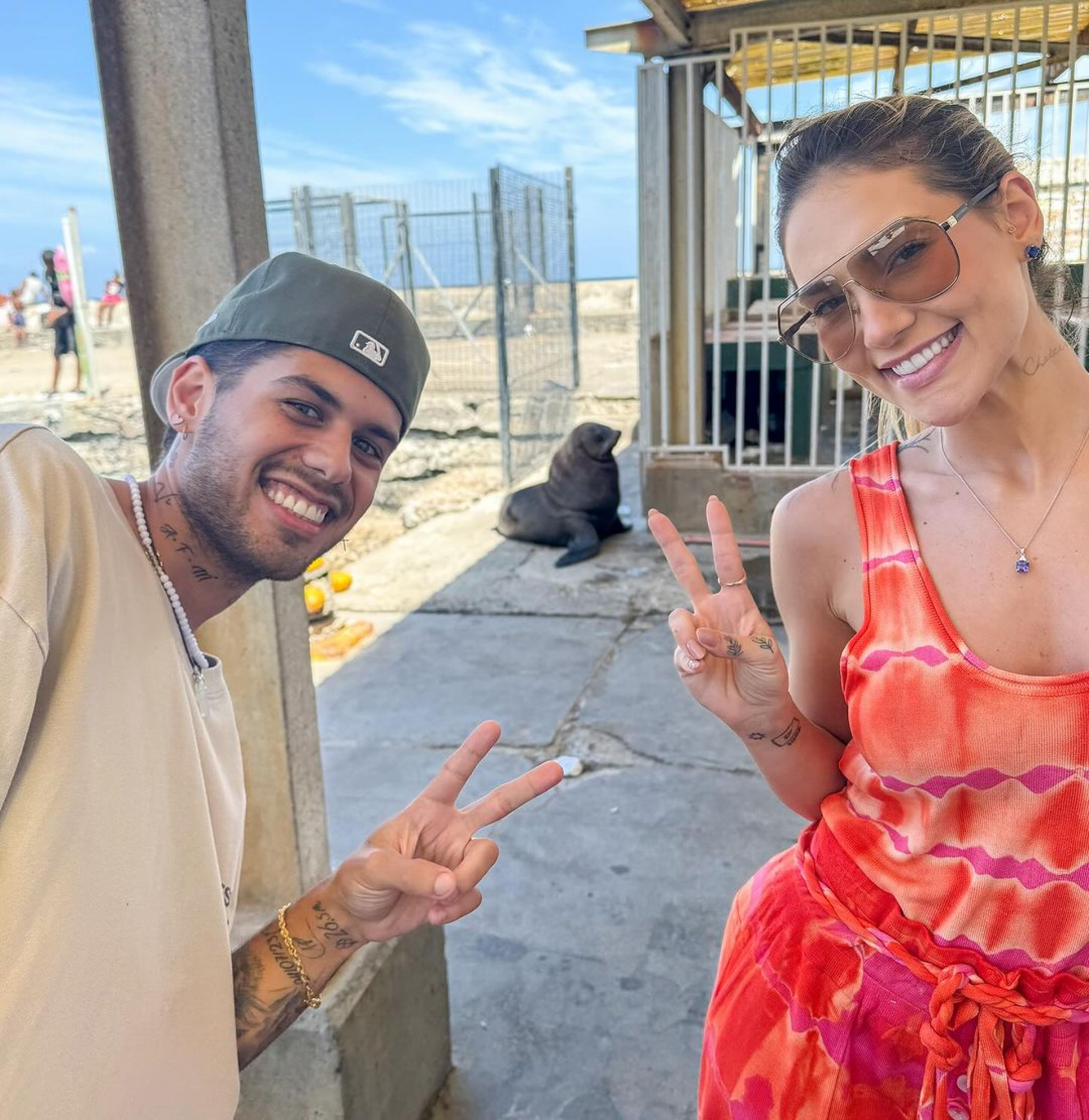 Virginia Fonseca e Zé Felipe na África do Sul  - Reprodução / Instagram