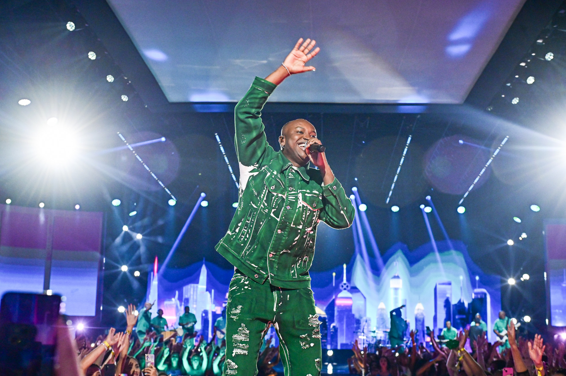 Thiaguinho grava DVD em S&atilde;o Paulo - Marcelo S&aacute; Barretto / Agnews 