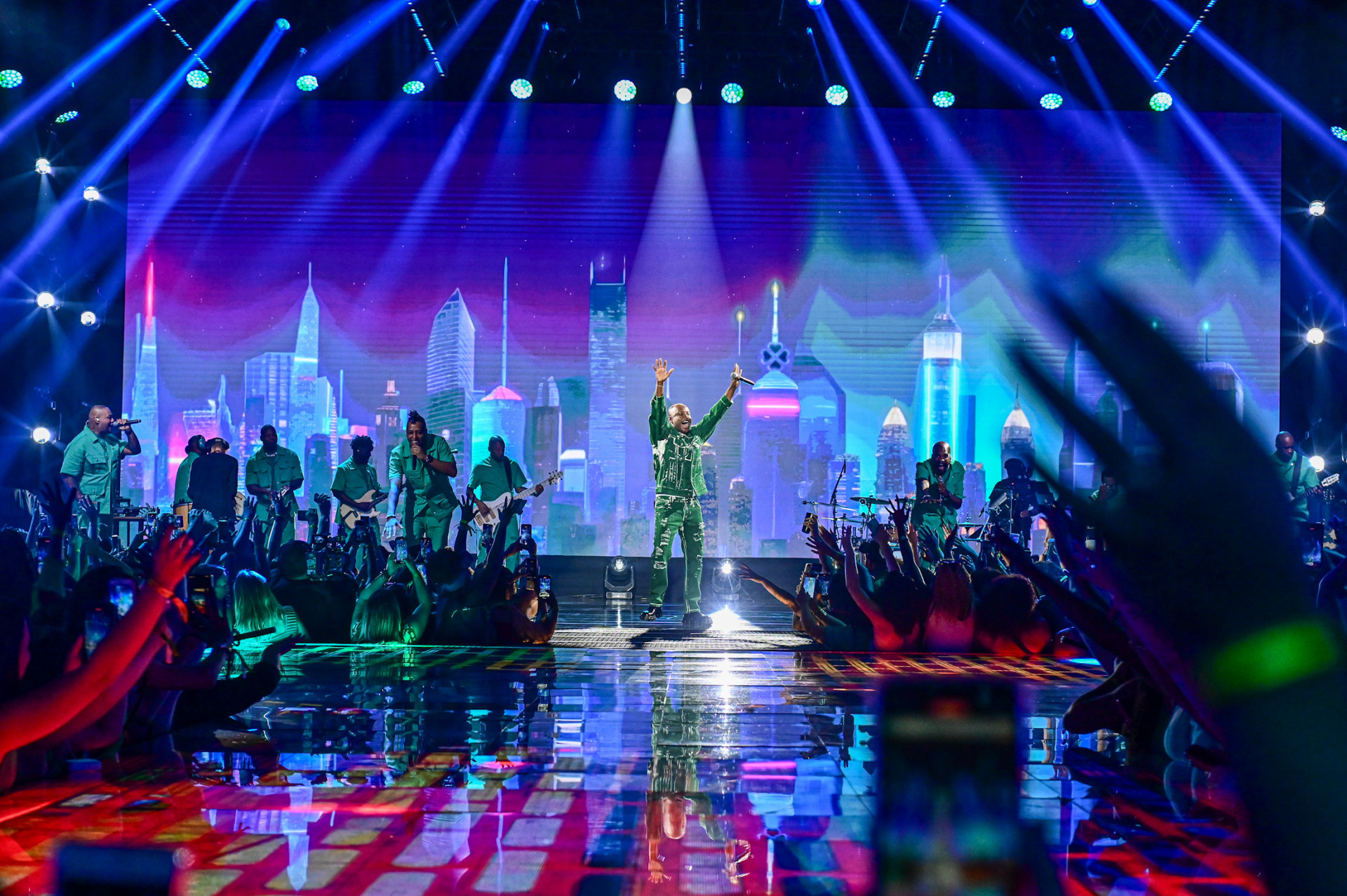 Thiaguinho grava DVD em S&atilde;o Paulo - Marcelo S&aacute; Barretto / Agnews 