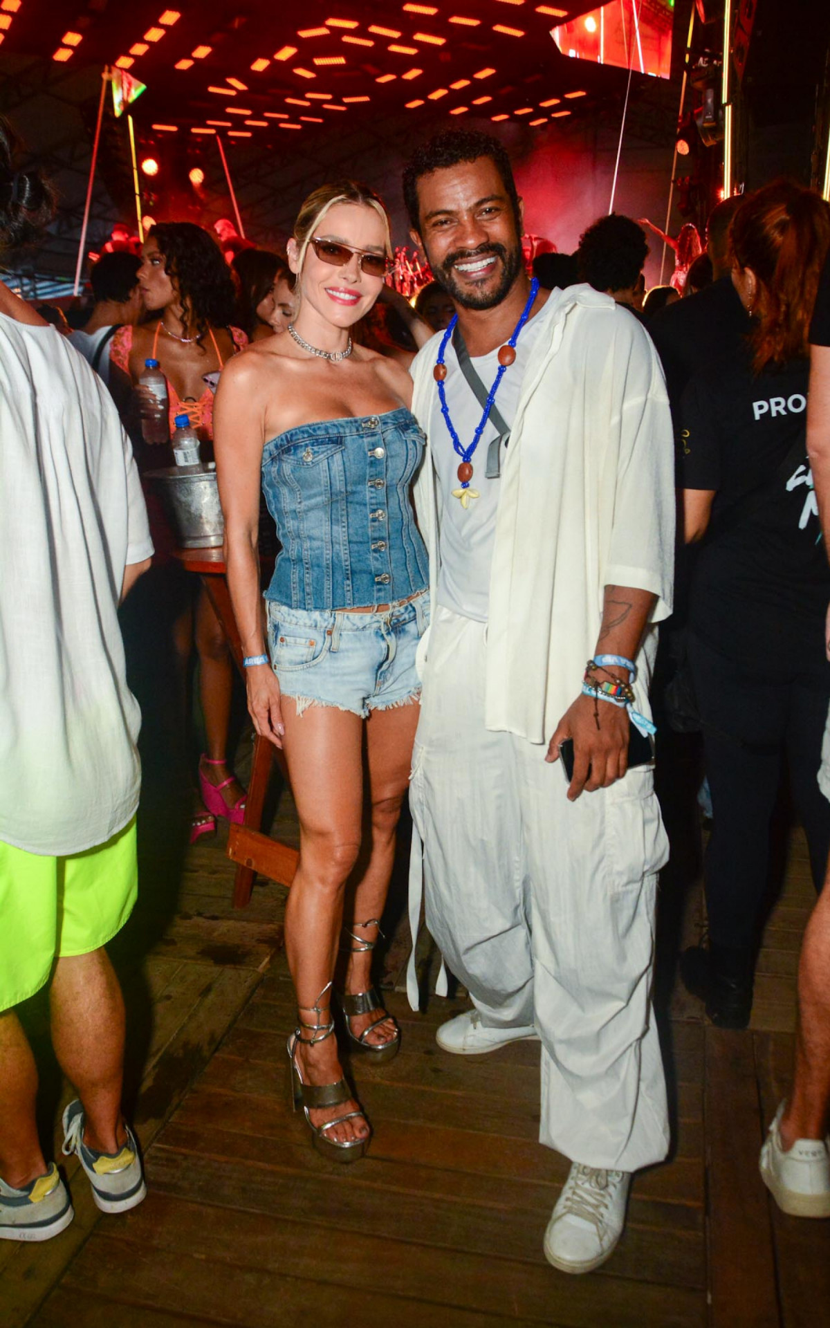 Monique Alfradique e Samuel de Assis