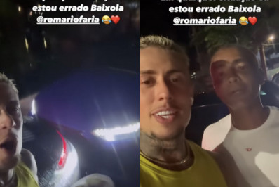 MC Daniel brinca após Romário bater em seu carro: 'Estou errado, não tenho Copa do Mundo'