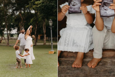 Sorocaba e Biah Rodrigues anunciam que estão à espera de gêmeos: 'Agora somos 6'