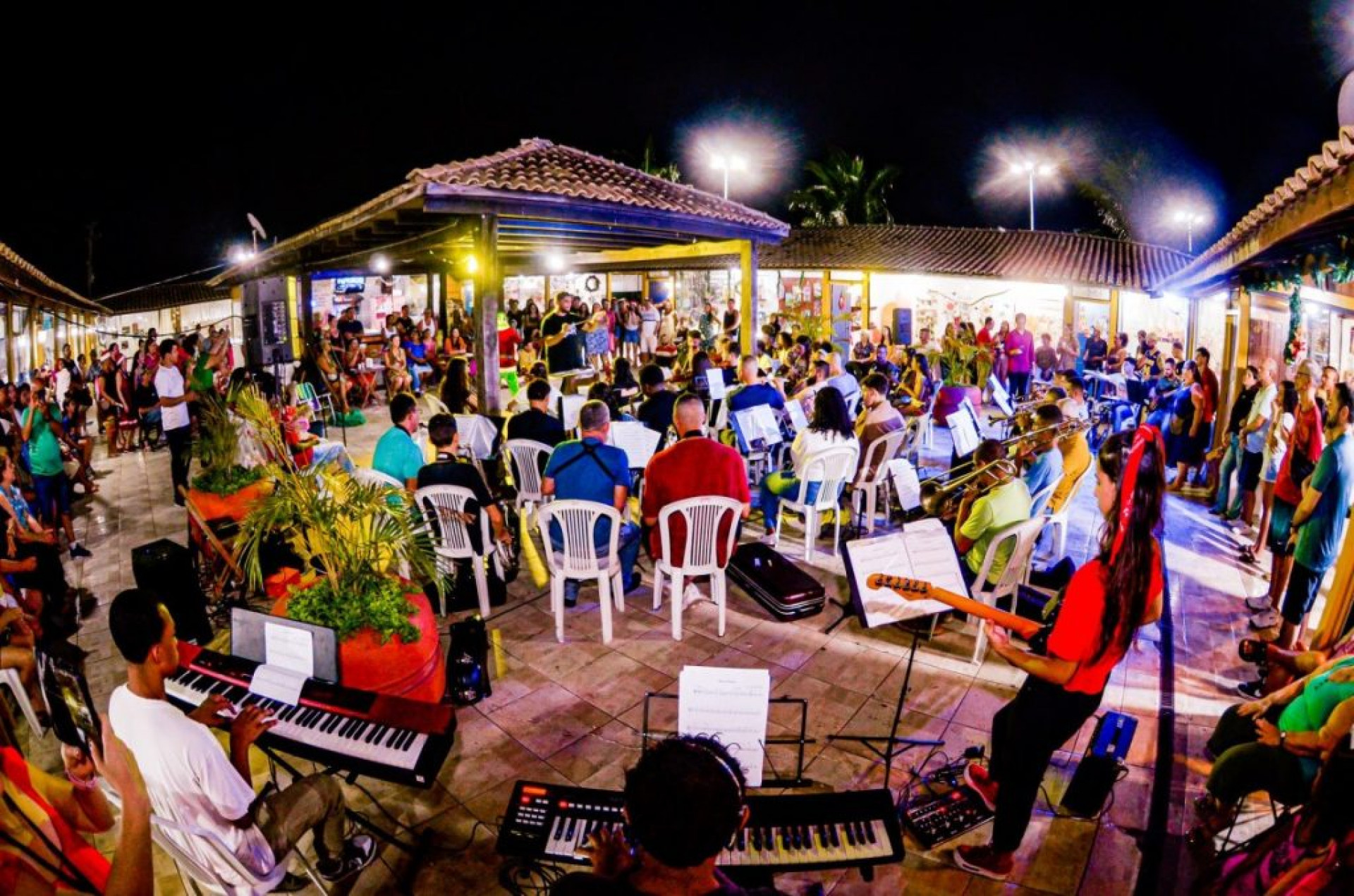 Concerto musical  - Rede social 