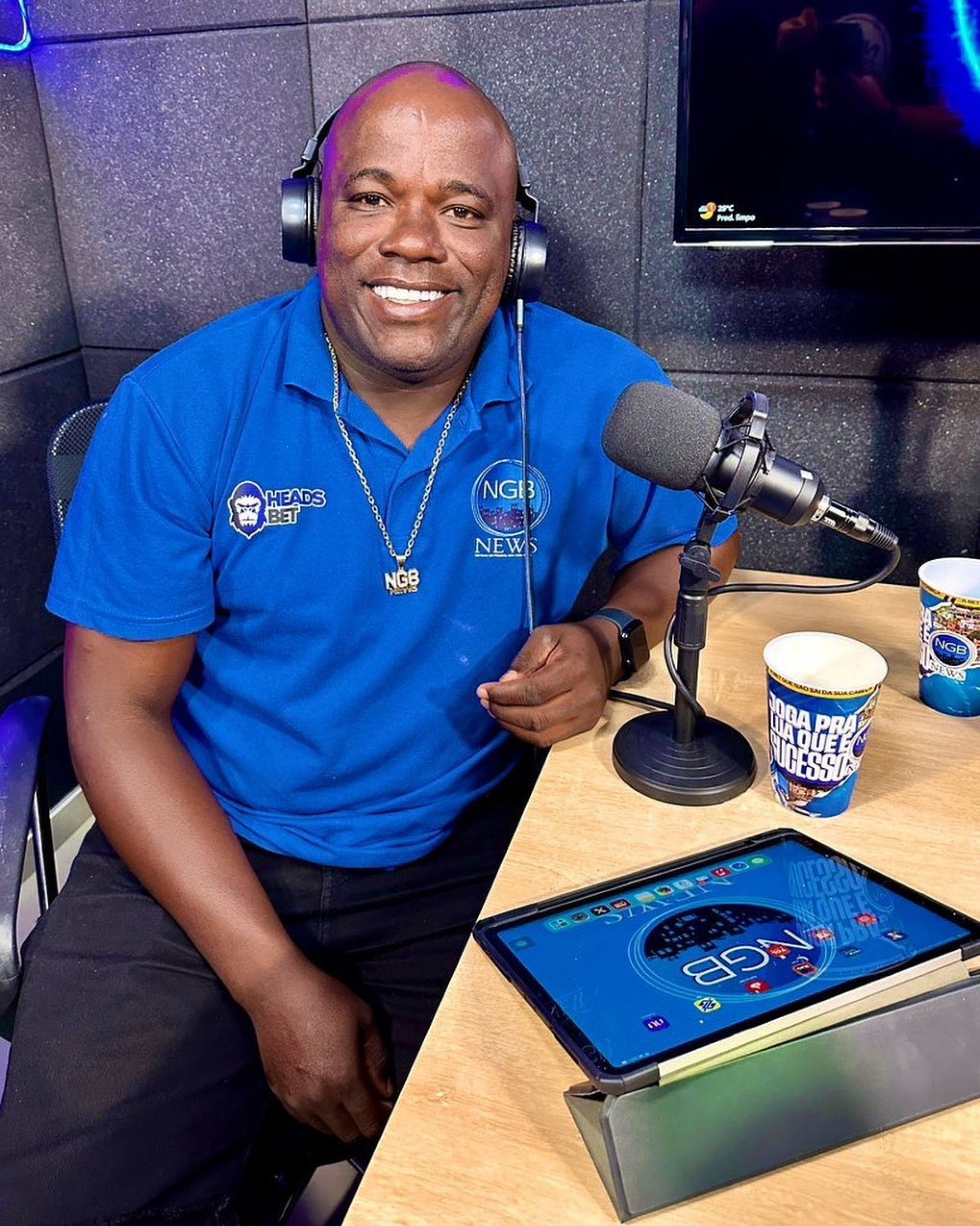 Presidente da NGB News, Carlos Eduardo Firmino - Reprodução