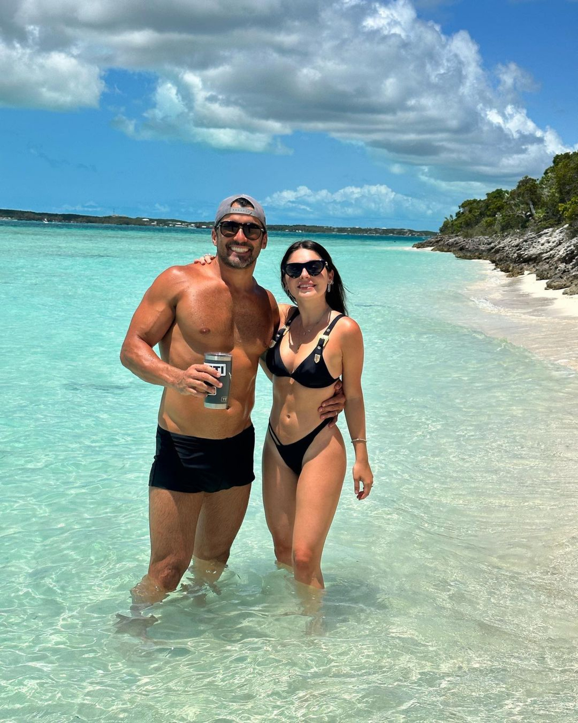 Marcela Barrozo e o marido, o advogado Luiz Fernando Pinto - Reprodução/Instagram