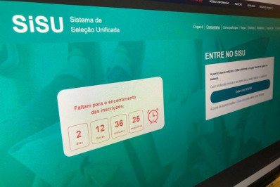 Inscrição para o Sisu começa em janeiro; veja datas