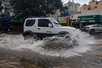 Chuvas intensas ameaçam Bahia, São Paulo e Rio de Janeiro