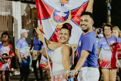 Inocentes de Belford Roxo realiza ensaio em Mesquita com ação para ajudar famílias afetadas pelas chuvas