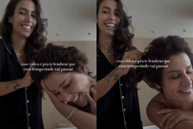 Gabi Brandt celebra fim do tratamento da mãe contra câncer: 'Sempre acreditei'