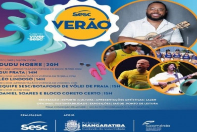 Sesc Verão aporta em Mangaratiba