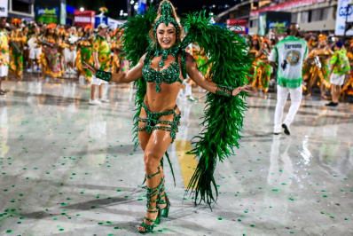 Fabíola Andrade, rainha da Mocidade, revela detalhe da fantasia para o Carnaval 2024
