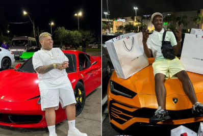 MC Ryan SP leva vendedor ambulante para passeio luxuoso: 'Dia de príncipe'