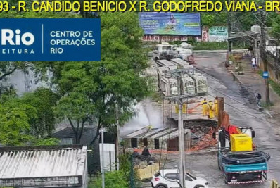 Rompimento de tubulação impacta fornecimento de água em parte de Jacarepaguá 