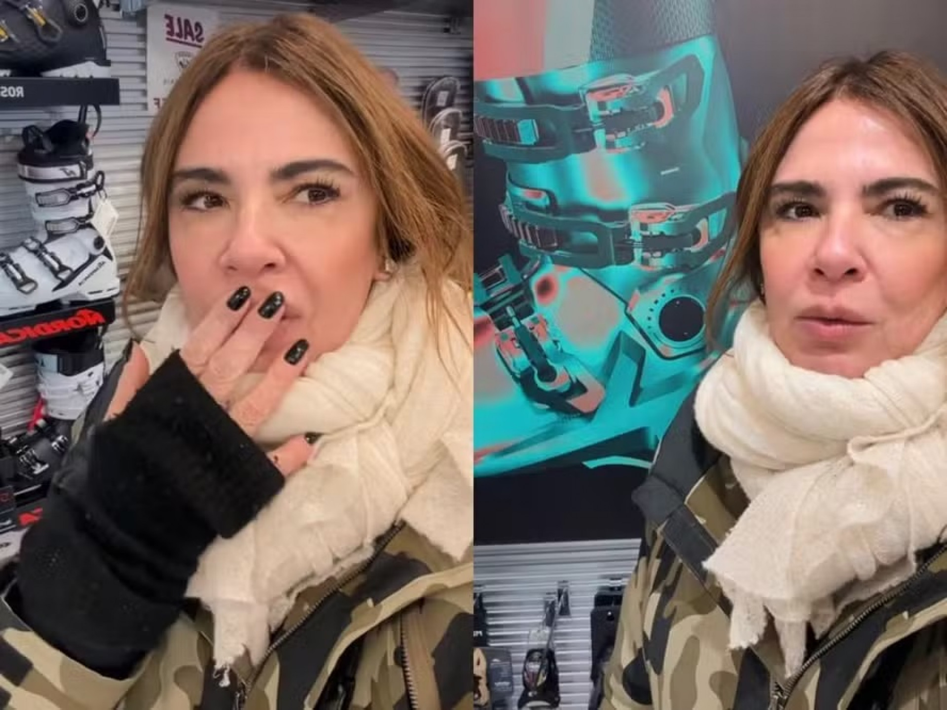 Luciana Gimenez afirma que pretende voltar a esquiar - Reprodução / Instagram