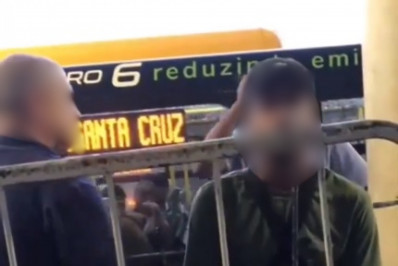 Vídeo: Segurança agride mulher durante confusão no Terminal Alvorada