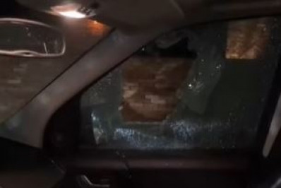 Vídeo: Motoristas denunciam ataque a pedras em veículos para tentativa de assalto 