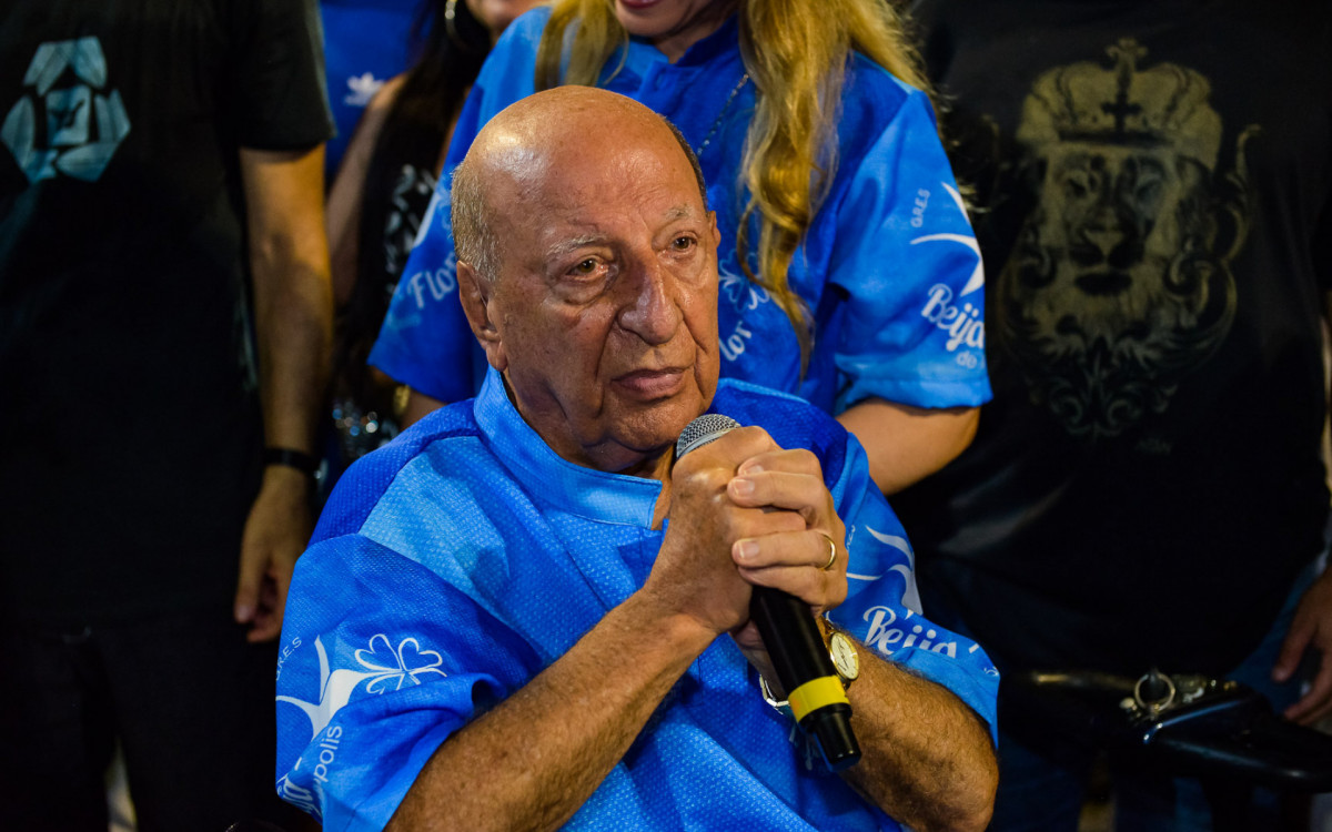 O presidente de Honra da Beija-Flor, Anísio Abraão David, será homenageado pela Inocentes de Belford Roxo