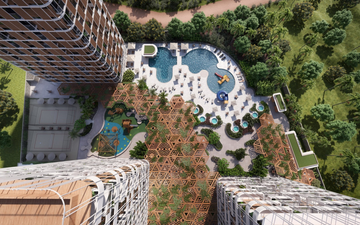 Resort em Santa Catarina prevê plantas típicas da Amazônia, como Vitória-régia, Palmeira Triângulo e pés de açaí