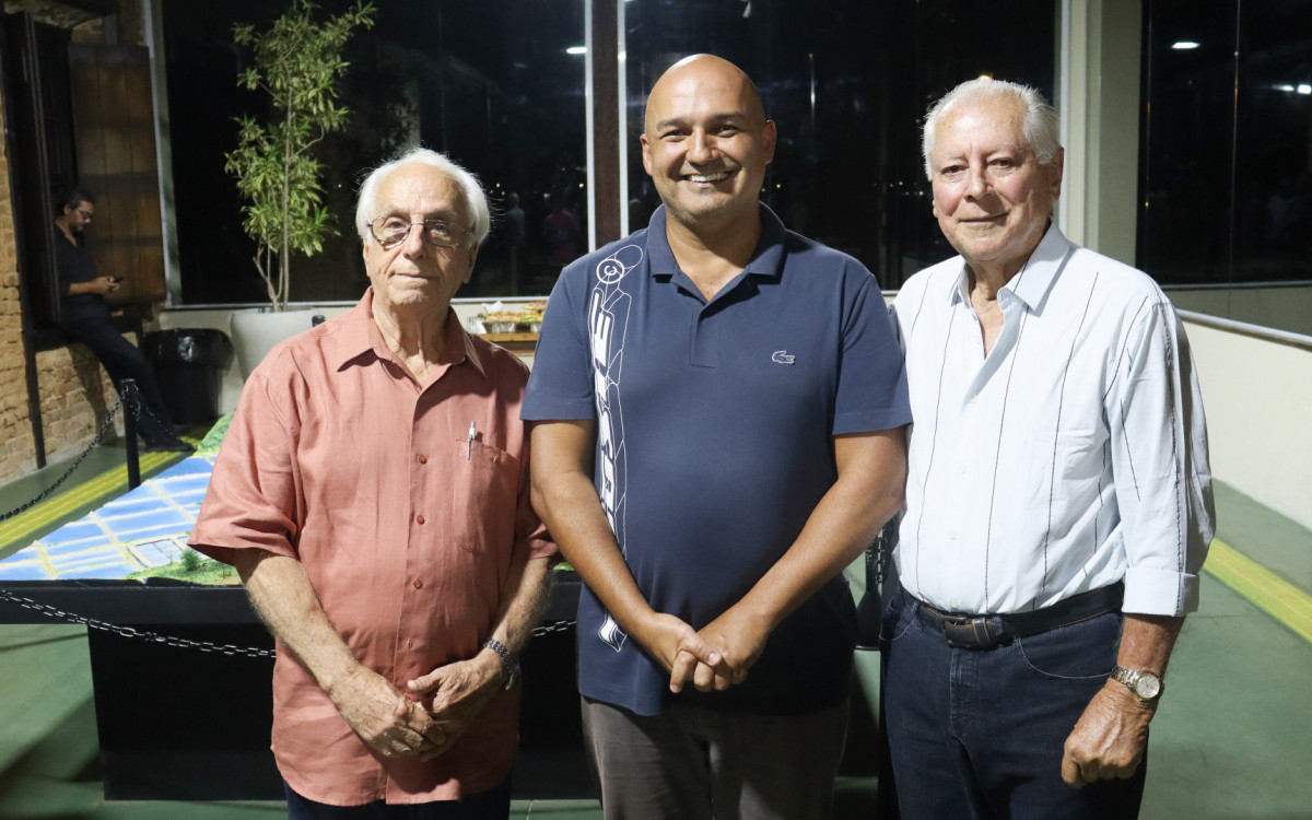 Prefeito Fábio do Pastel, Geraldo e  Jacyr 