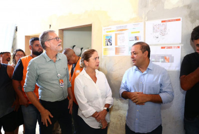 Unidades de saúde em obras no Ingá e no Centro de Niterói recebem visita oficial
